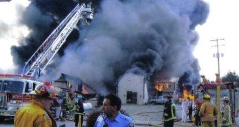 Keystone Foam Fire, photo by Bradenville VFD, Sta 71