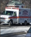 Single vehicle MVC on Baldwin Road, photo by Robinson EMS