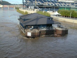 flooding downtown