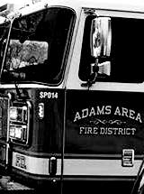 photo by Adams Area Fire District